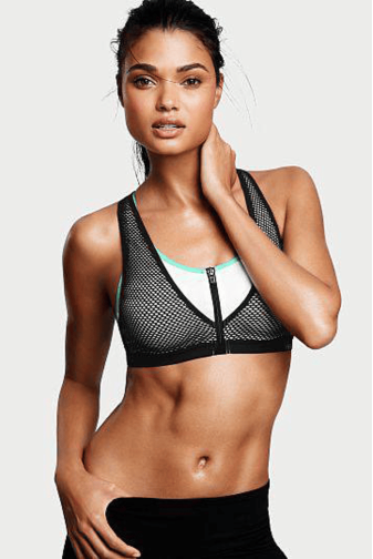 СПОРТИВНИЙ ТОП НА ЗАМКУ WHITE MESH Victoria`s Secret