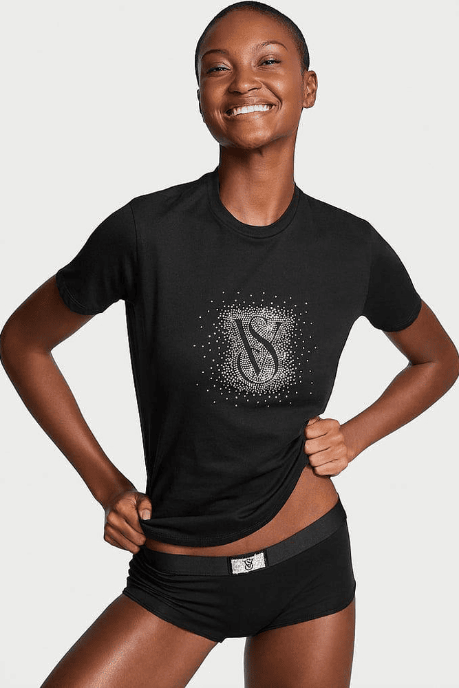 ФУТБОЛКА BLACK VS EMBL Victoria`s Secret