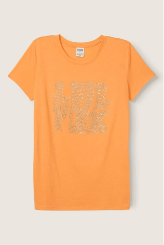 ФУТБОЛКА PEACH LOGO Victoria`s