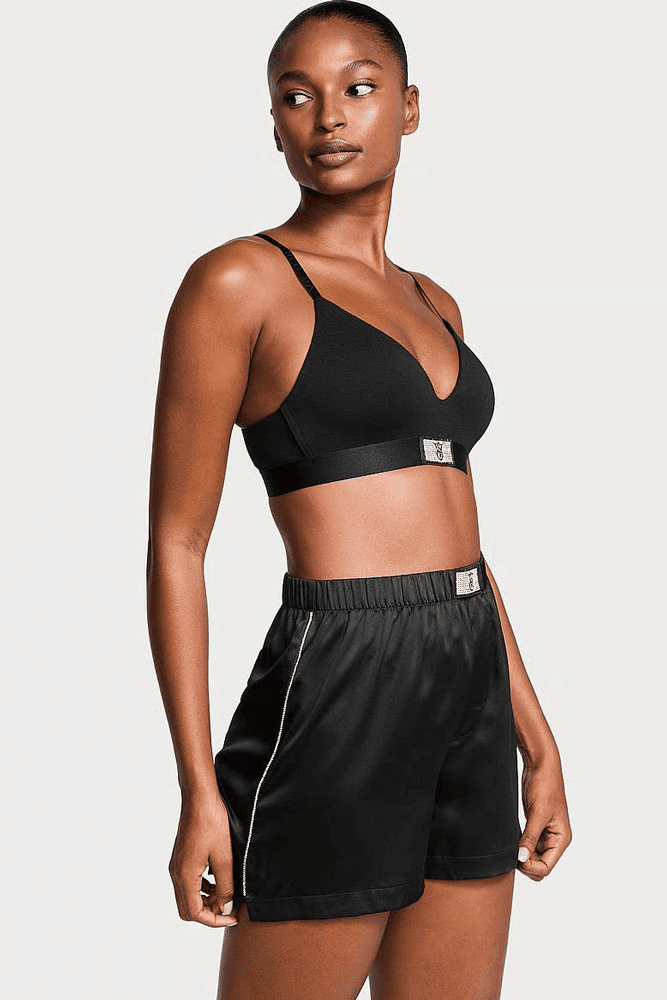 ШОРТИ BLACK EMBL Victoria`s Secret