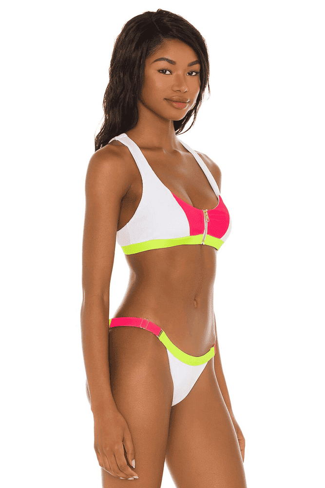 КУПАЛЬНИК WHITE RIBBED BEACH BUNNY