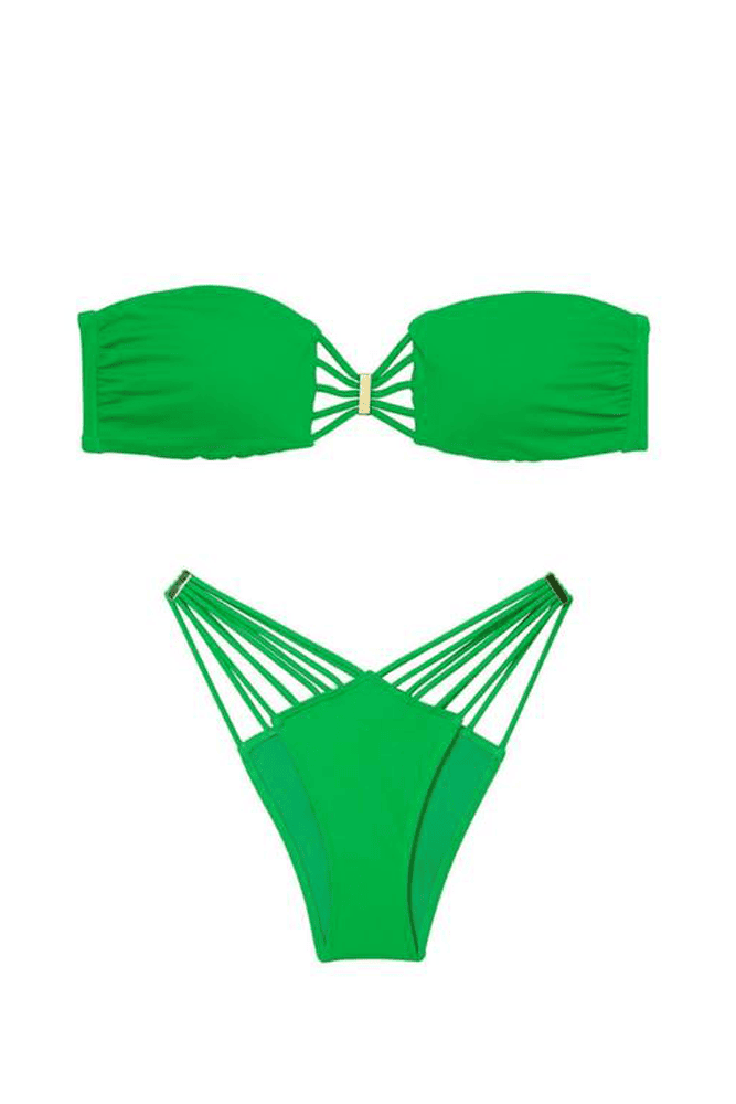 КУПАЛЬНИК БАНДО GRASS STRAPPY Victoria`s Secret