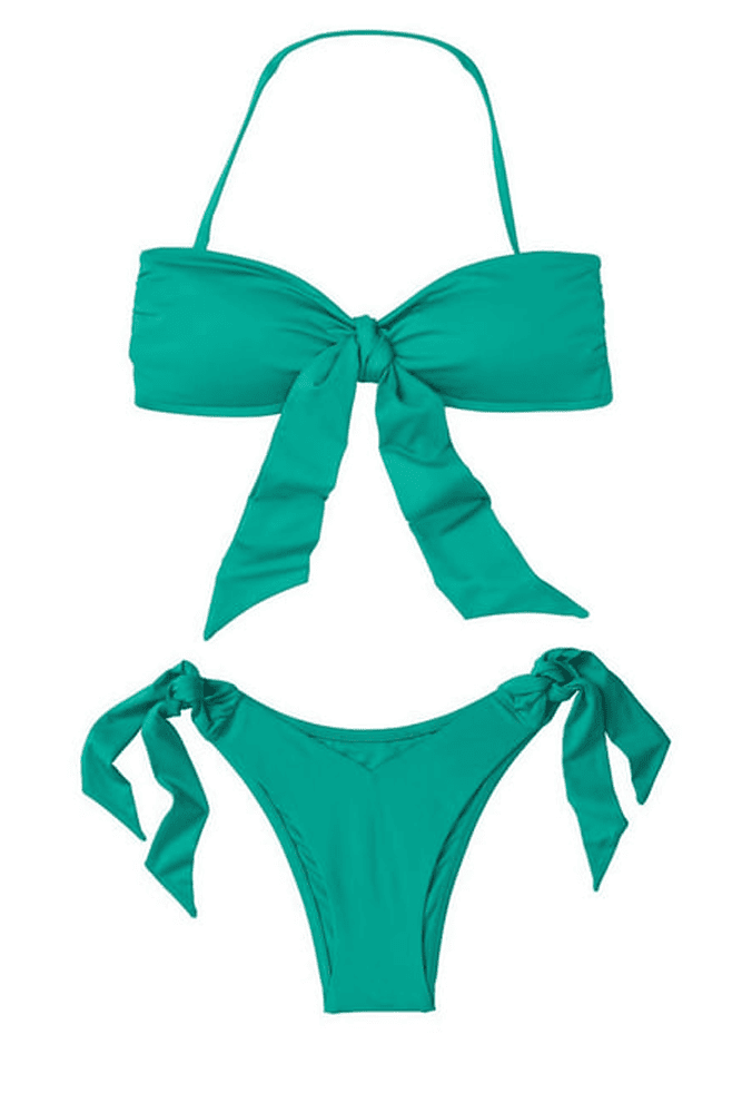 КУПАЛЬНИК БАНДО GREEN Victoria`s Secret