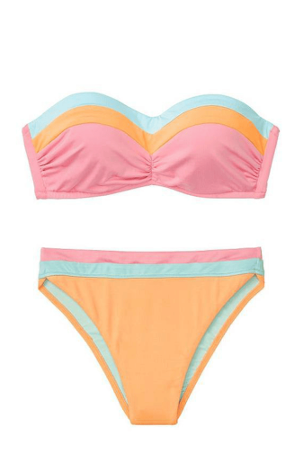 КУПАЛЬНИК БАНДО MINT/PEACH Victoria`s Secret