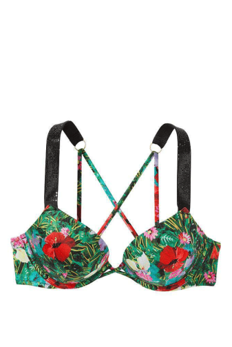 КУПАЛЬНИК ЗІ СТРАЗАМИ ПОДВІЙНИЙ ПУШ-АП TROPIC Victoria`s Secret