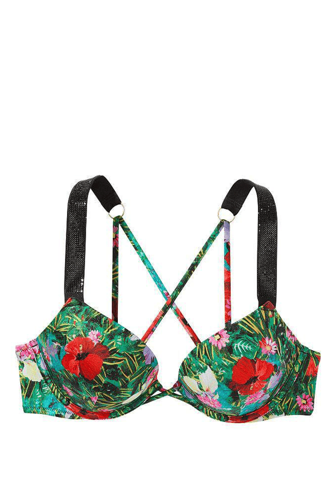 КУПАЛЬНИК ЗІ СТРАЗАМИ ПОДВІЙНИЙ ПУШ-АП TROPIC Victoria`s Secret
