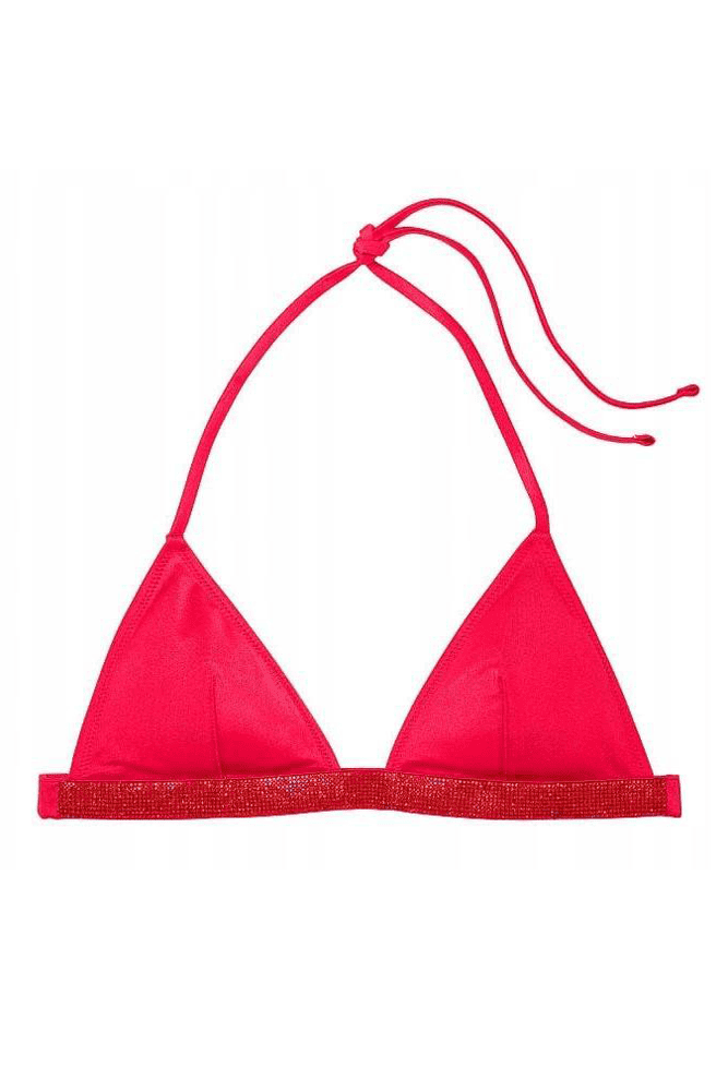 КУПАЛЬНИК ЗІ СТРАЗАМИ ТРИКУТНИКИ STRAWBERRY Victoria`s Secret