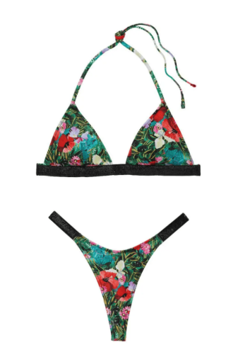 КУПАЛЬНИК ЗІ СТРАЗАМИ ТРИКУТНИКИ TROPIC Victoria`s Secret