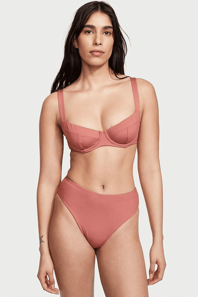 КУПАЛЬНИК НА КІСТОЧКАХ PEACH RIBBED Victoria`s Secret