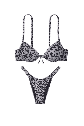 КУПАЛЬНИК ПУШ-АП GREY LEO Victoria`s Secret