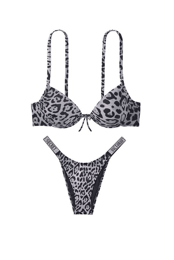 КУПАЛЬНИК ПУШ-АП GREY LEO Victoria`s Secret