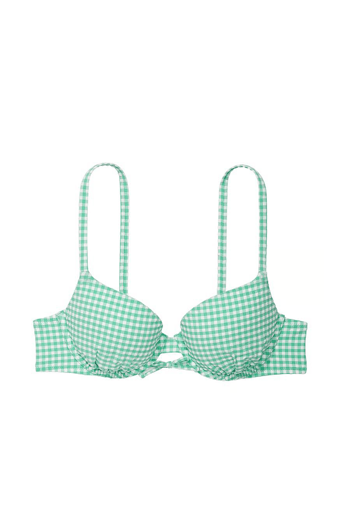КУПАЛЬНИК ПУШ-АП MINT PLAID Victoria`s Secret