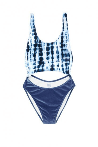 КУПАЛЬНИК СУЦІЛЬНИЙ ВЕЛЮРОВИЙ BLUE OMBRE Victoria`s Secret