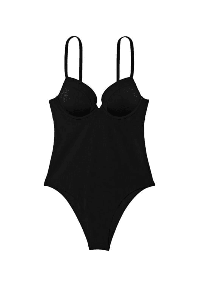 КУПАЛЬНИК СУЦІЛЬНИЙ З ЧАШКАМИ BLACK Victoria`s Secret