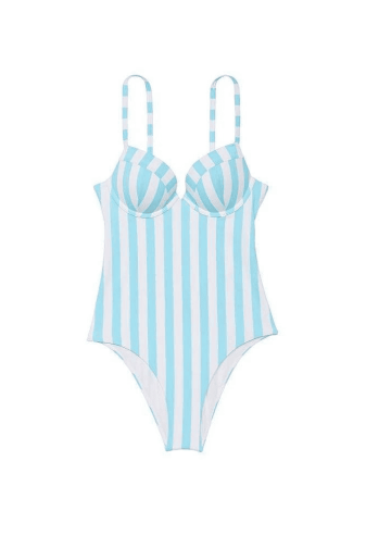 КУПАЛЬНИК СУЦІЛЬНИЙ З ЧАШКАМИ BLUE STRIPE Victoria`s Secret