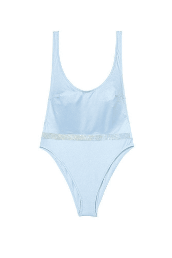 КУПАЛЬНИК СУЦІЛЬНИЙ ЗІ СТРАЗАМИ ГАРТЕР BLUE Victoria`s Secret