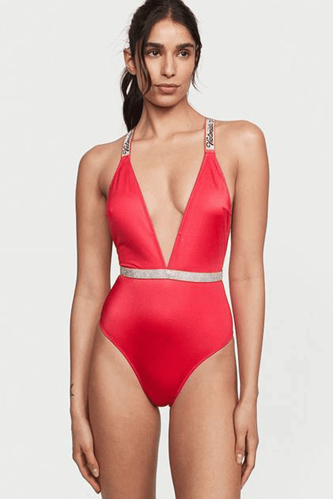 КУПАЛЬНИК СУЦІЛЬНИЙ ЗІ СТРАЗАМИ ГАРТЕР STRAWBERRY