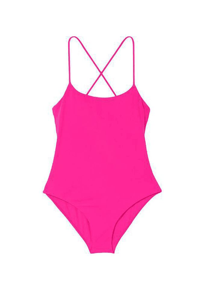 КУПАЛЬНИК СУЦІЛЬНИЙ НА ЗАВ'ЯЗКАХ PINK Victoria`s