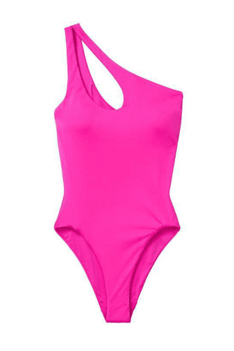 КУПАЛЬНИК СУЦІЛЬНИЙ НА ОДНЕ ПЛЕЧЕ PINK Victoria`s Secret