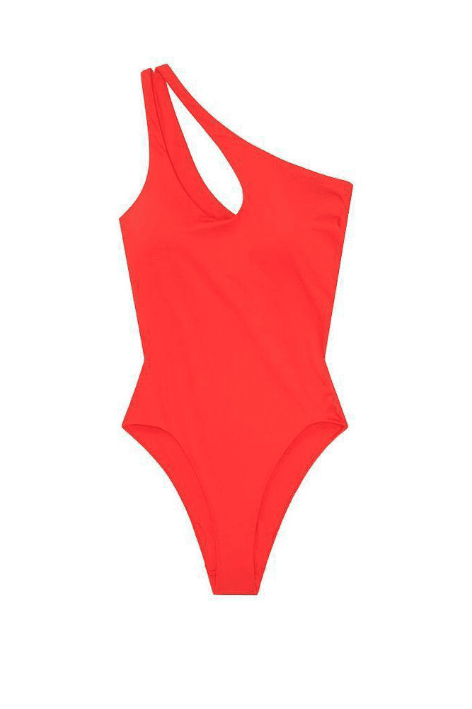 КУПАЛЬНИК СУЦІЛЬНИЙ НА ОДНЕ ПЛЕЧЕ RED Victoria`s