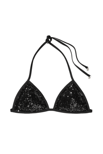 КУПАЛЬНИК ТРИКУТНИКИ BLACK SEQUING Victoria`s Secret