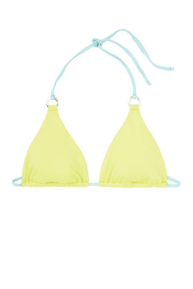 КУПАЛЬНИК ТРИКУТНИКИ LEMON/MINT Victoria`s Secret