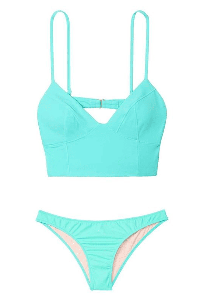 КУПАЛЬНИК ТРИКУТНИКИ MINT Victoria`s Secret