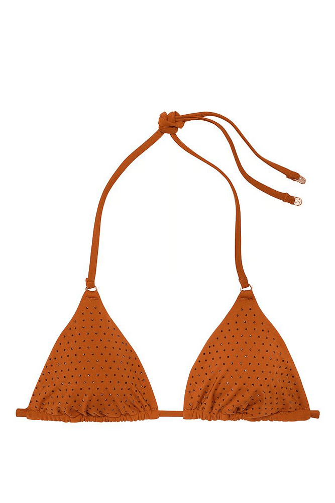 КУПАЛЬНИК ЗІ СТРАЗАМИ ТРИКУТНИКИ CINNAMON EMBL Victoria`s Secret