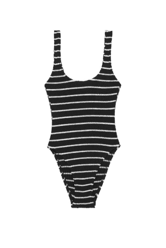 КУПАЛЬНИК СУЦІЛЬНИЙ BLACK/WHITE WAVE Victoria`s Secret