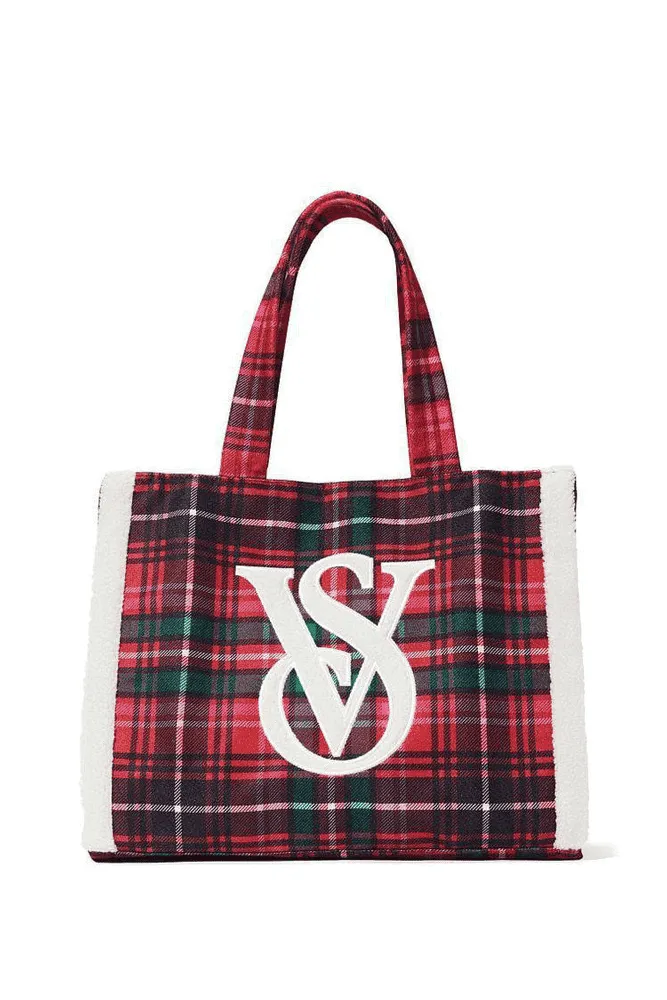 СУМКА RED PLAID Victoria`s Secret