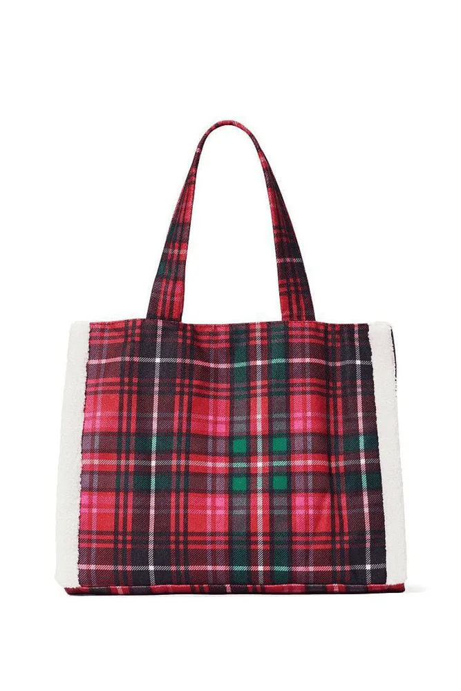 СУМКА RED PLAID Victoria`s Secret