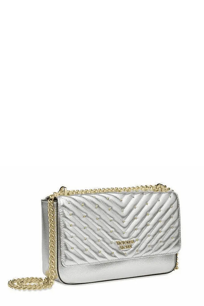СУМКА КРОС-БОДІ SILVER/GOLD Victoria`s Secret