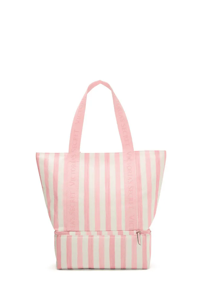 СУМКА ПЛЯЖНА PINK STRIPE Victoria`s Secret
