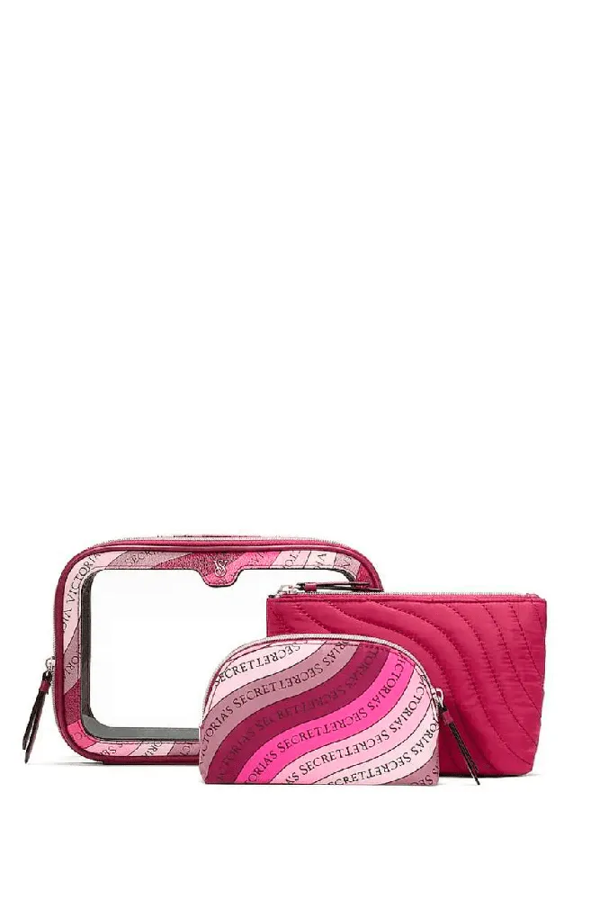 КОСМЕТИЧКА 3 IN 1 BURGUNDY LOGO Victoria`s Secret