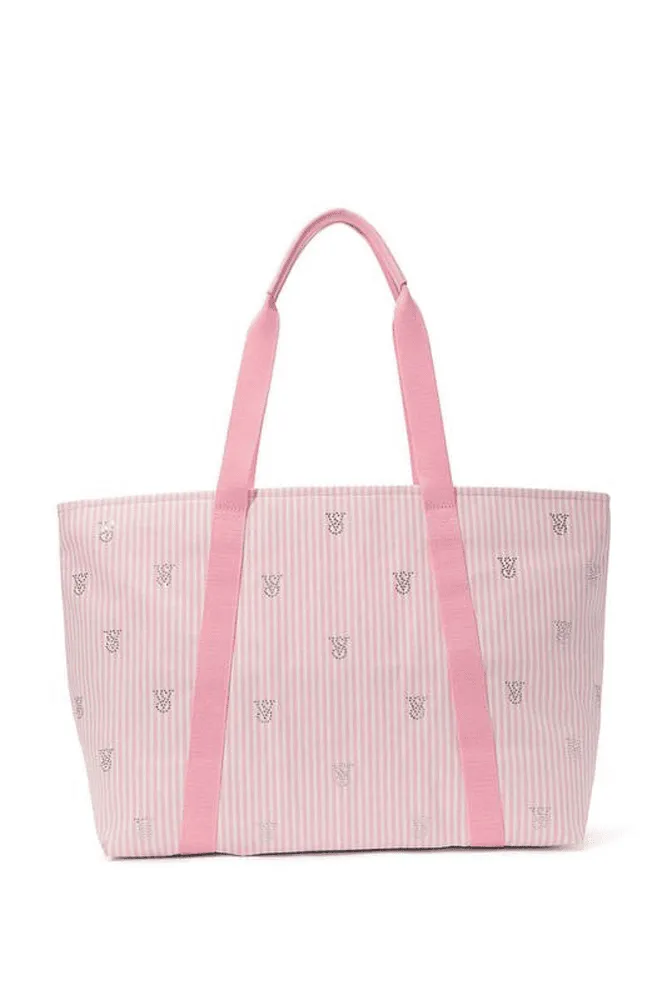 СУМКА PINK STRIPE VS EMBL Victoria`s Secret