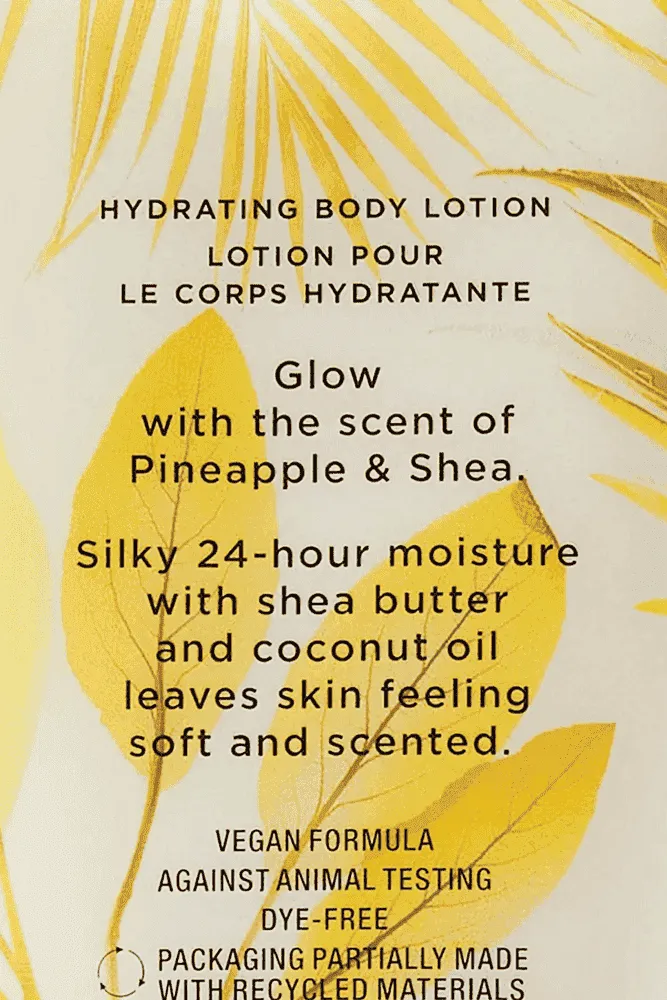 ЛОСЬЙОН NATURAL PINEAPPLE_SHEA Victoria`s Secret