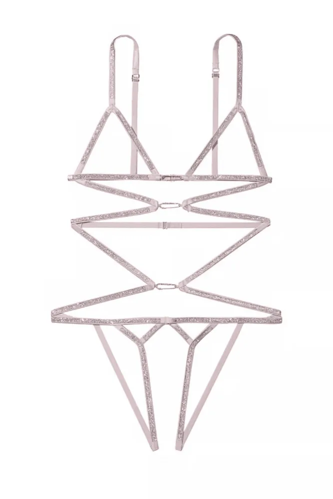 БОДІ STRAPPY PUREST PINK Victoria`s Secret