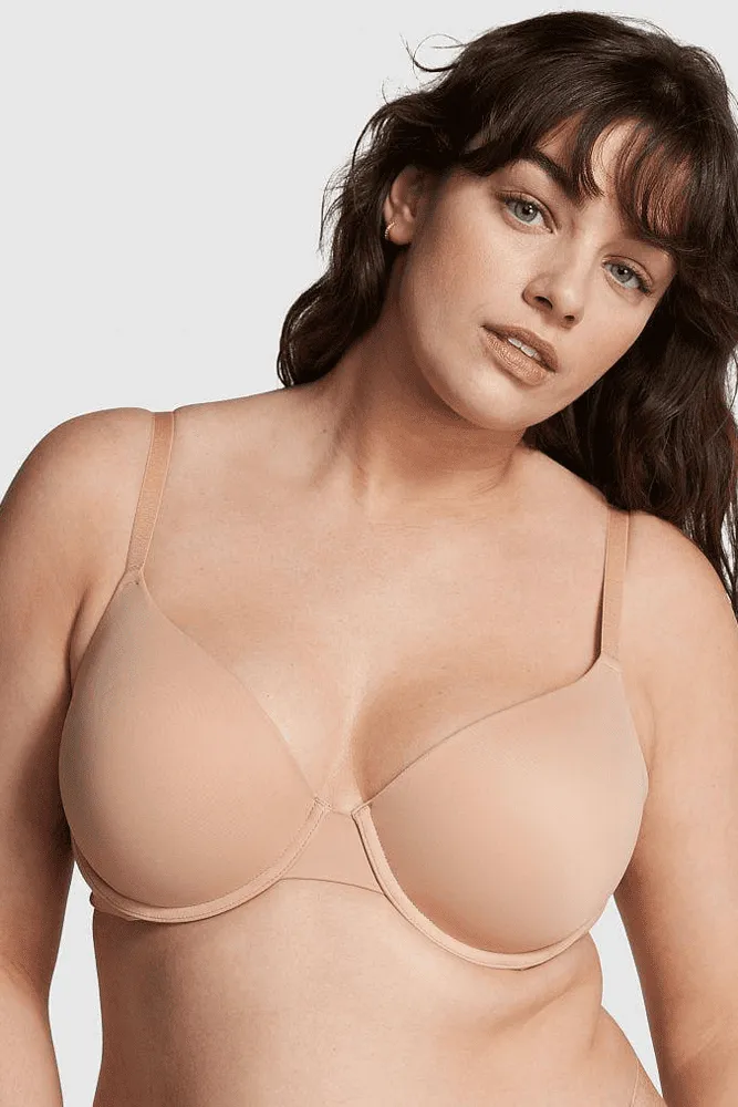 БЮСТГАЛЬТЕР PINK БЕЗ ПУШ-АП NUDE Victoria`s Secret