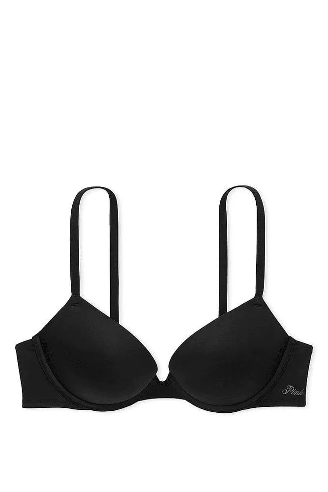 БЮСТГАЛЬТЕР PINK ПОДВІЙНИЙ ПУШ-АП BLACK Victoria`s Secret