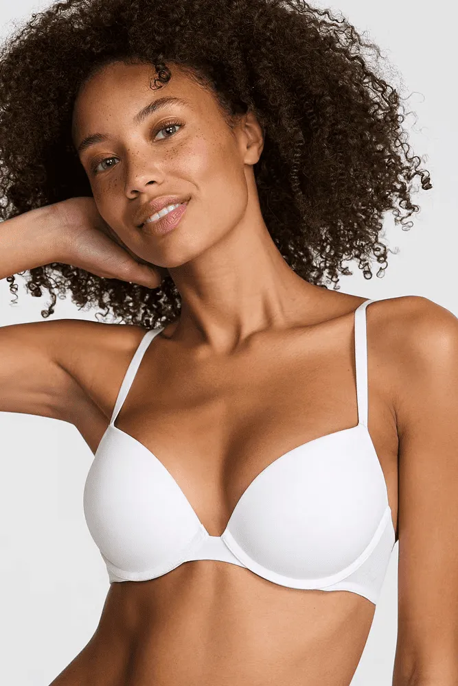 БЮСТГАЛЬТЕР PINK ПУШ-АП WHITE Victoria`s Secret