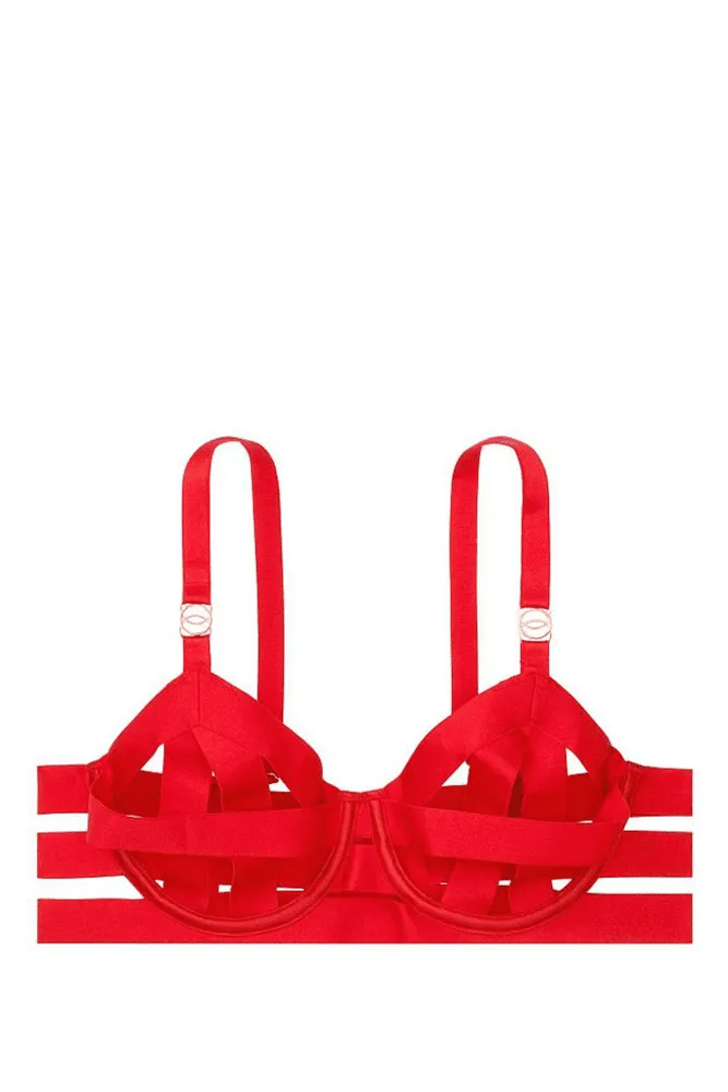 БЮСТГАЛЬТЕР БАНДАЖНИЙ RED Victoria`s Secret