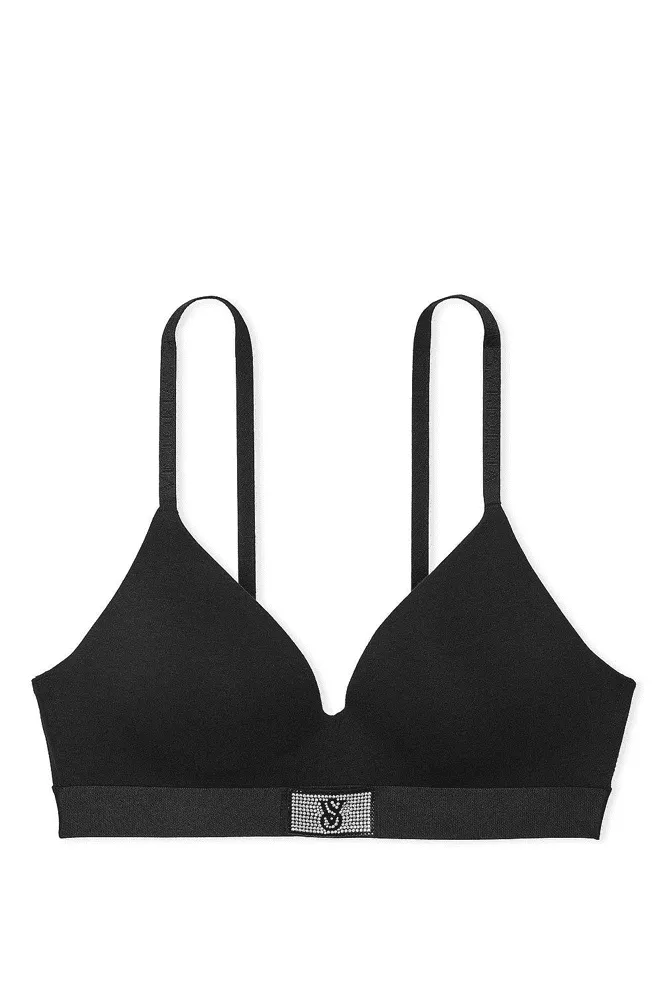 БЮСТГАЛЬТЕР БЕЗ КІСТОЧОК BLACK EMBL Victoria`s Secret