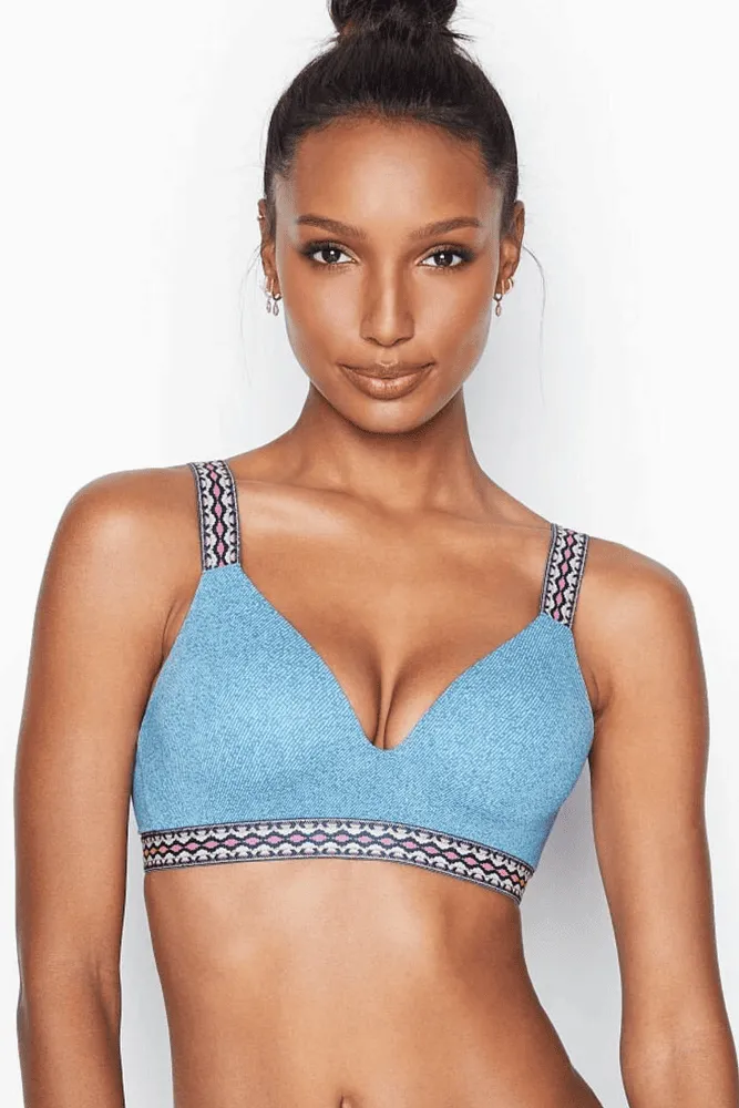 БЮСТГАЛЬТЕР БЕЗ КІСТОЧОК DENIM Victoria`s Secret