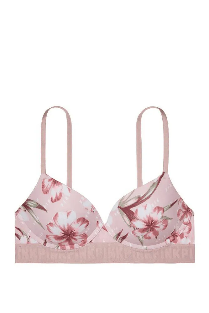 БЮСТГАЛЬТЕР БЕЗ КІСТОЧОК PINK FLORAL Victoria`s Secret