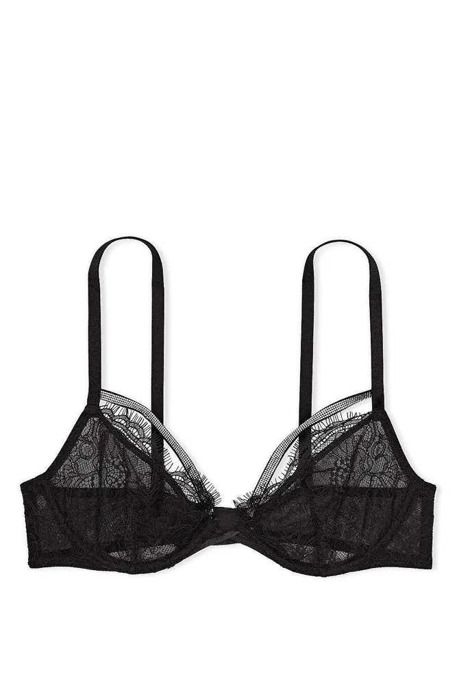 БЮСТГАЛЬТЕР ЗІ СТРАЗАМИ БЕЗ ПУШ-АП BLACK CROSS Victoria`s Secret