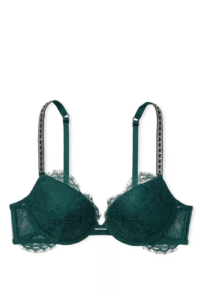 БЮСТГАЛЬТЕР ЗІ СТРАЗАМИ ПОДВІЙНИЙ ПУШ-АП EMERALD CHAIN Victoria`s Secret