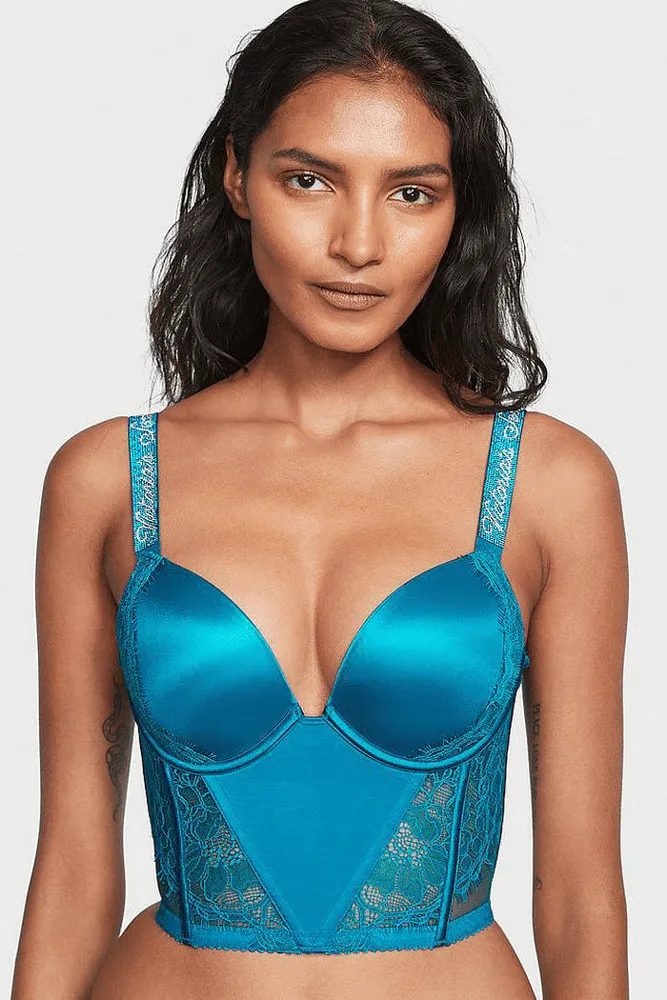 КОРСЕТ ЗІ СТРАЗАМИ TEAL Victoria`s Secret