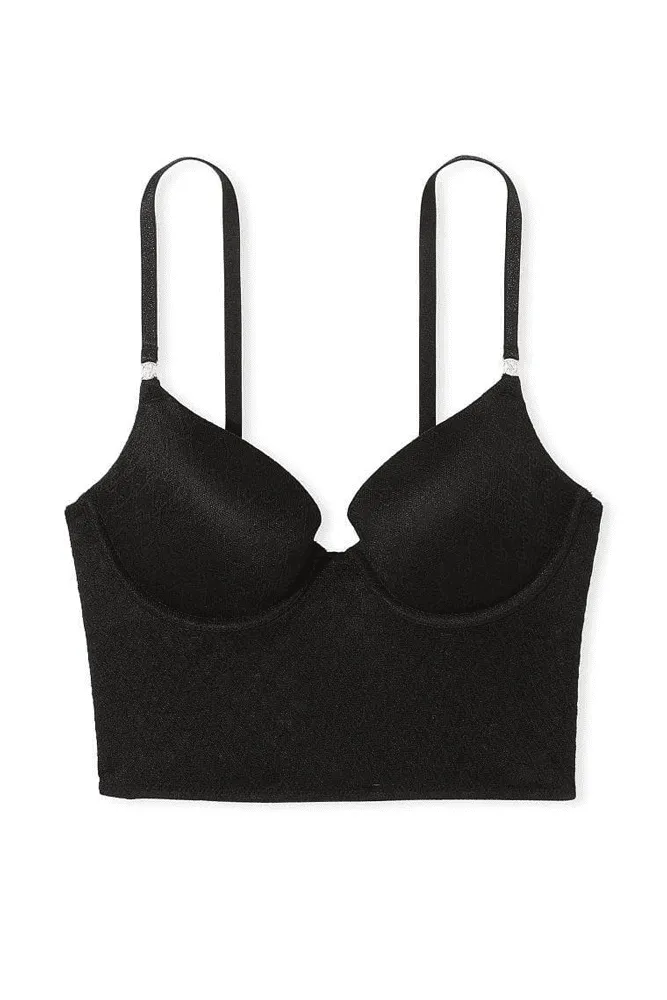 КОРСЕТ ПУШ-АП BLACK ICON Victoria`s Secret