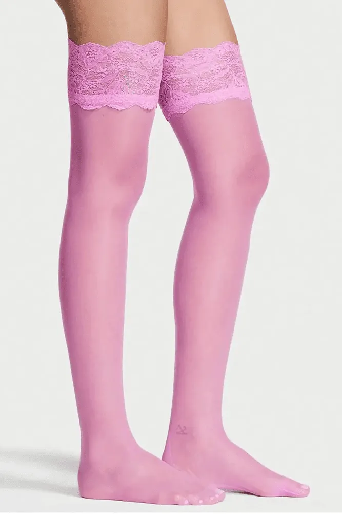 Панчохи ЗІ СТРАЗАМИ PINK Victoria`s Secret