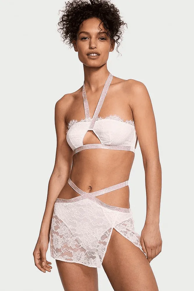 Пеньюар 2 PIECE WHITE EMBL Victoria`s Secret